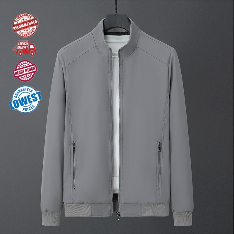 Versatile Men's Executive Jacket Casual Plain Basic Jacket For Office ...