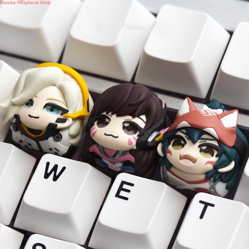 Humha artisan keycap Overwatch keycap Hand made Resin keycap ...