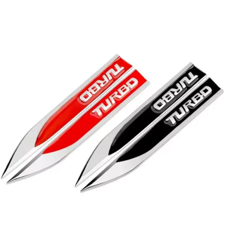 2.5 Turbo Logo Emblem Badge – Trunk Rear Fender Sticker Decal JDM Style