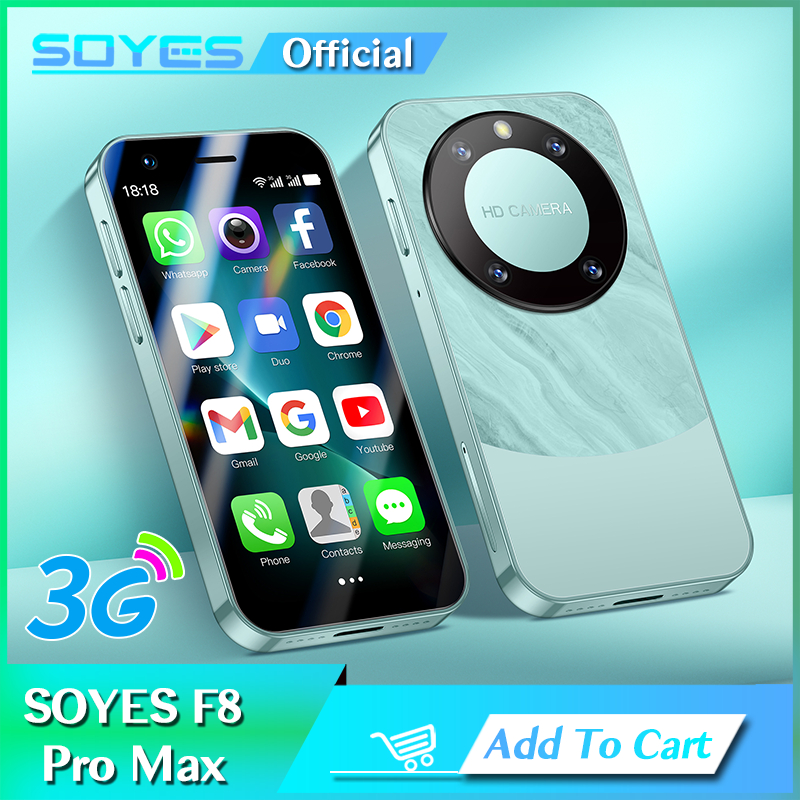 SOYES F8 Pro Max Mini Android 8.1 Smartphone 3.0 Inch Display 1GB RAM ...