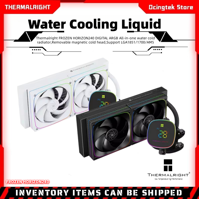Thermalright FROZEN HORIZON240 DIGITAL ARGB All-in-one water cold ...