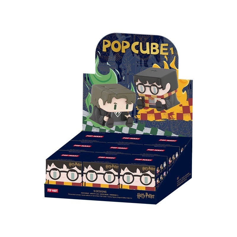 Prepare Delivery Random Box POPMART Harry Potter POP CUBE-1-2-3 Series ...
