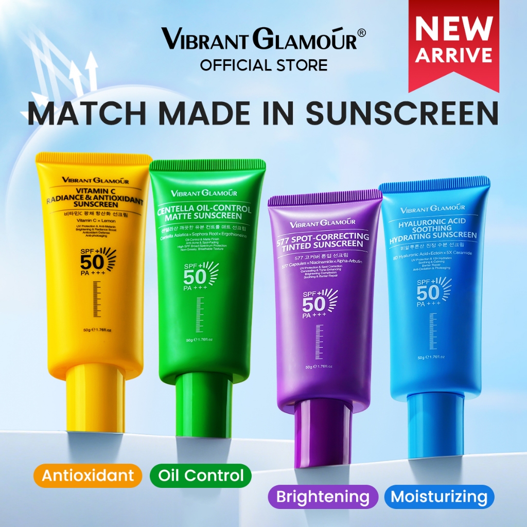 [New launch] VIBRANT GLAMOUR Multi-Action Sunscreen SPF50+ PA ...