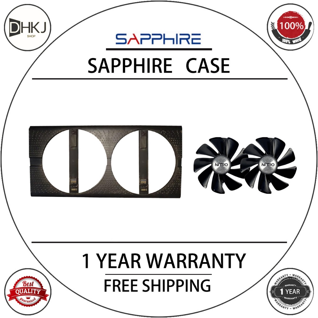 SAPPHIRE RX 580 CASE+FAM （Just the fan casing, not including the ...