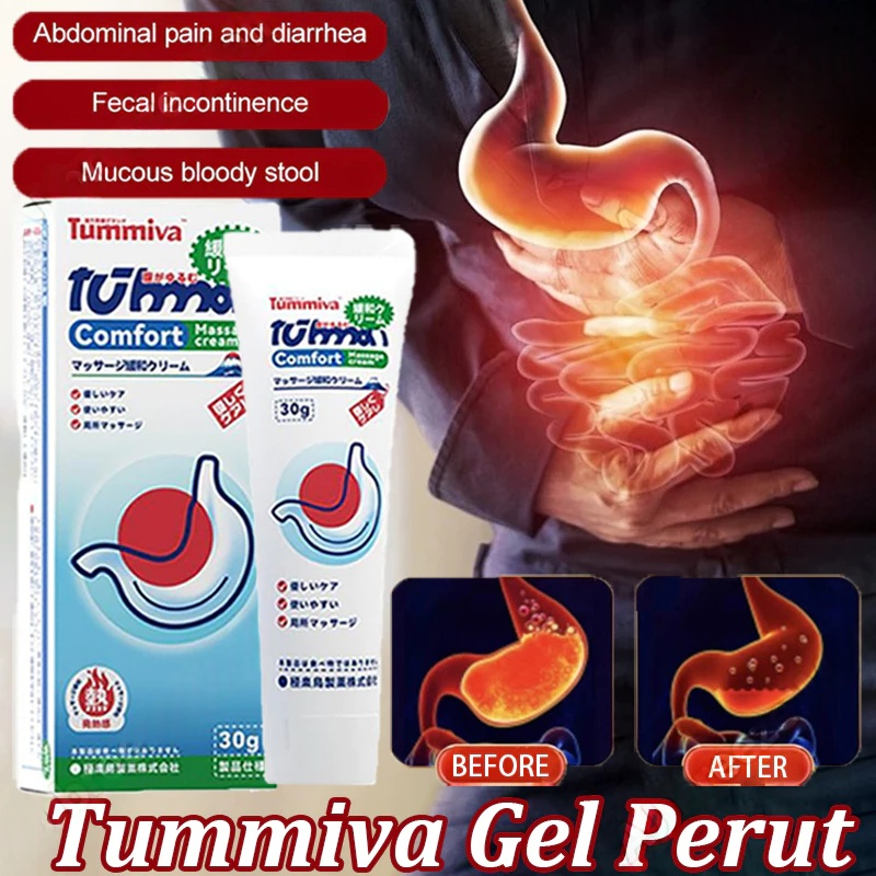 “COD”【OFFICIAL】Gastrointestinal Gel Tummiva Gel Perut Stomach Bloating ...