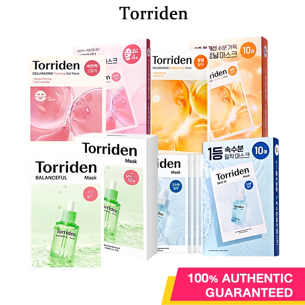 Torriden Cellmazing Vita C Brightening Mask Sheet 26ml X 10ea main image 1