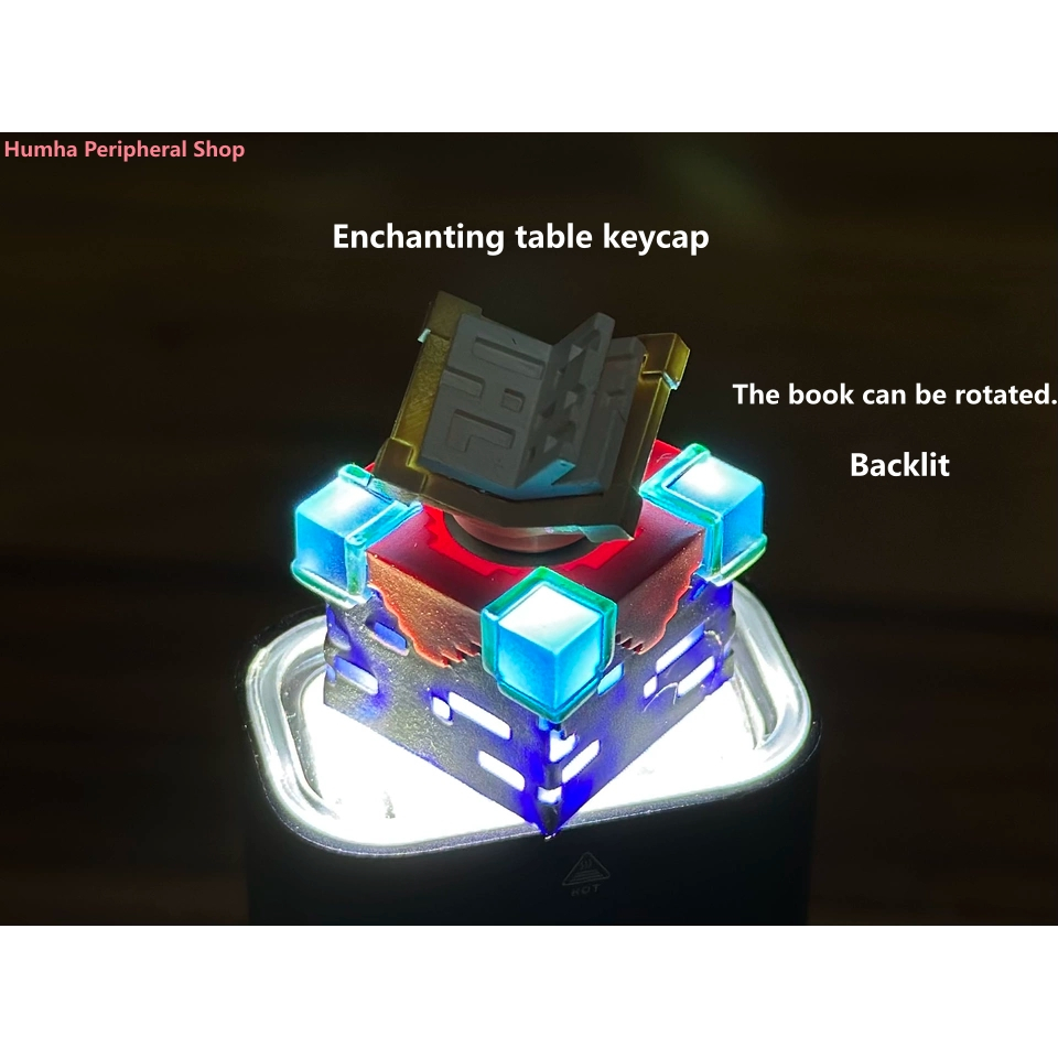 Humha artisan keycap Enchanting table keycap Hand made Resin keycap ...