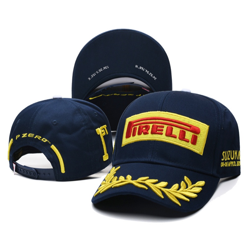 Pirelli Racing Cap Baseball Hat Men Women Snapback Cap Topi F1 ...