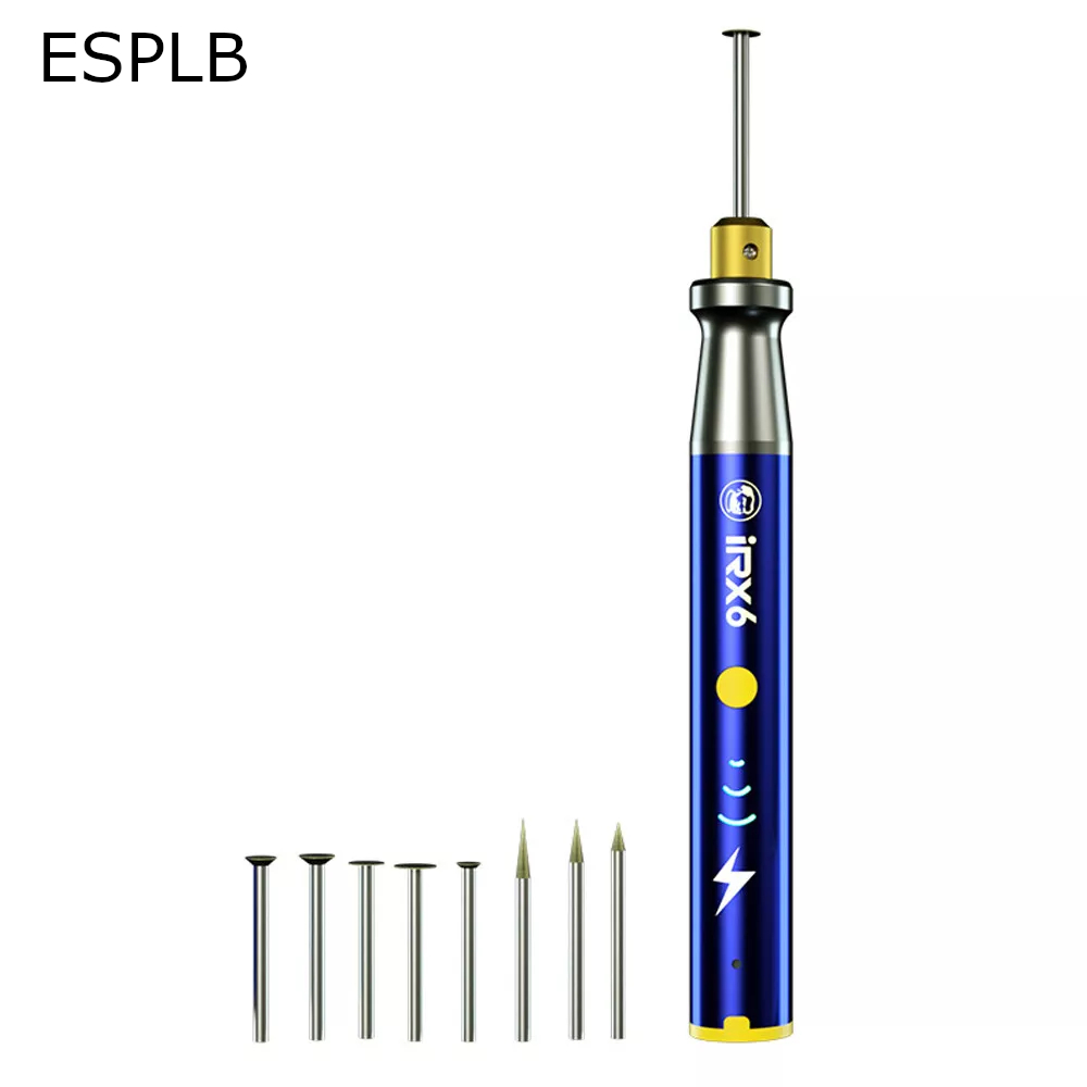 Electric Grinding Pen, MECHANIC IRX6 Mini Polish Pen for Phone Chip ...