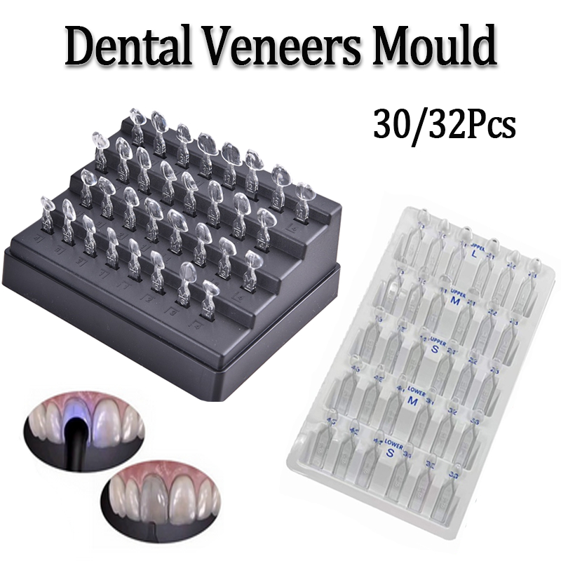 Dental Mould for Composite Resin Veneers Light Filling Anterior Front ...