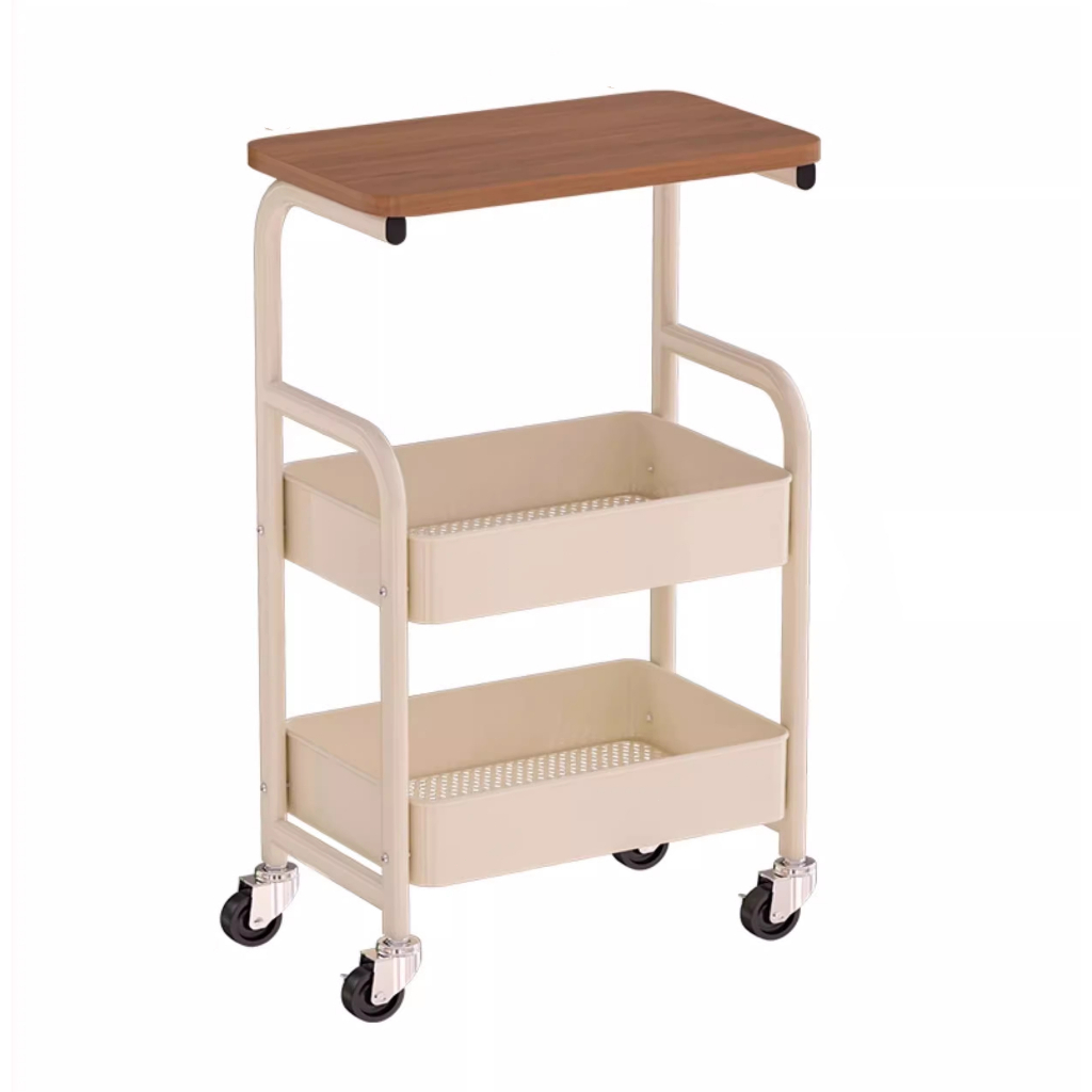 SUNLINK SOURCE-Trolley Shelves Storage Rack Multifunctional Storage ...