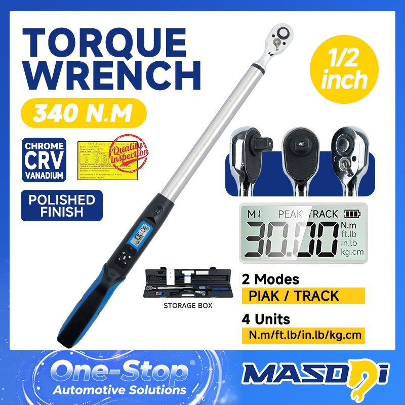 Masdsi Digital Torque Wrench 1/2