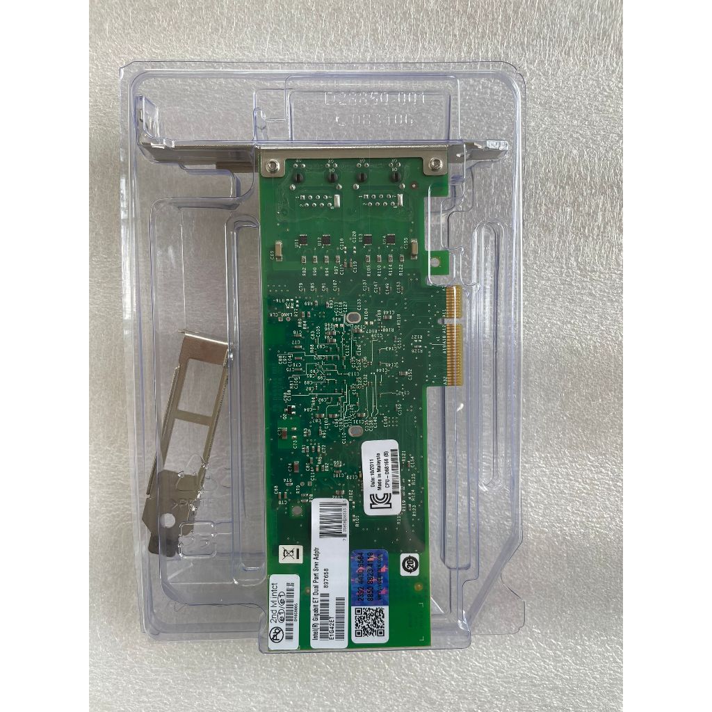 Intel E1G42ET intel82576 Chip Dual Port 1G Network Card RJ45 Power Port ...