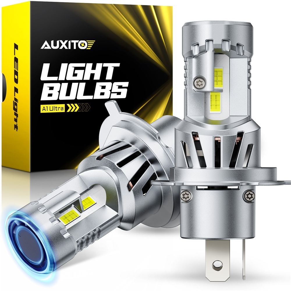 NOVSIGHT Ampoule H4 LED - 30000LM 6500K Blanc Haute Luminosité, 90W