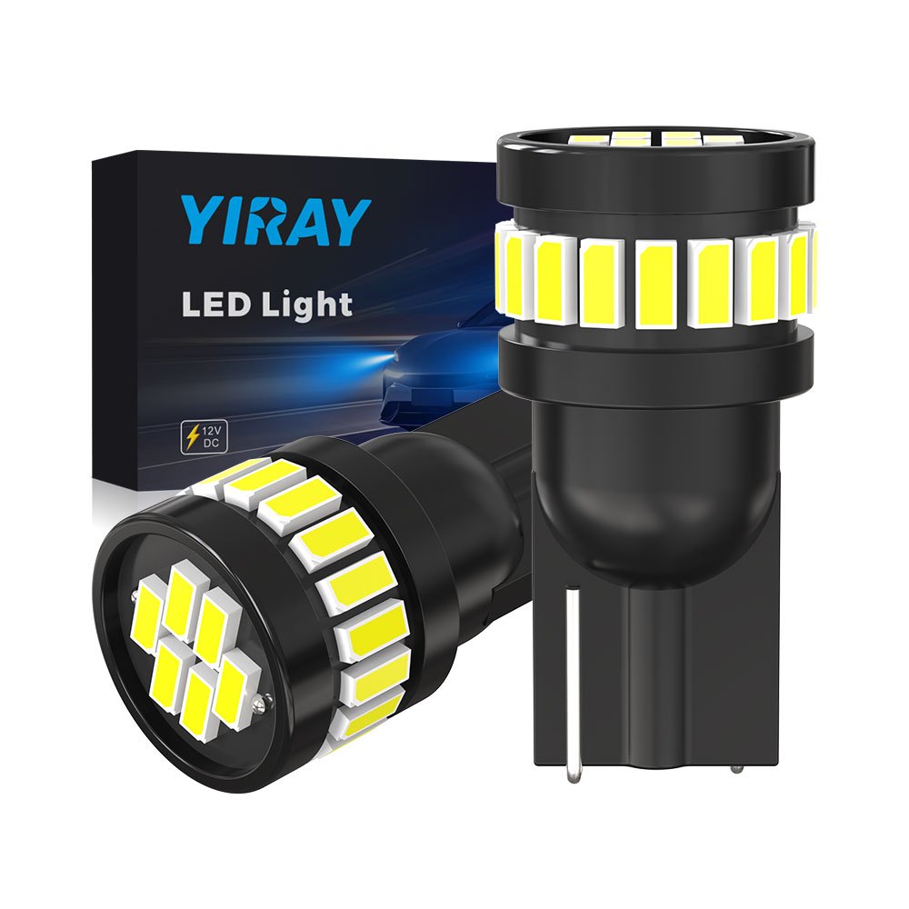 YIRAY 2PCS T10 Led Bulb 3014 21SMD Automotive Courtesy Dome Map Door ...