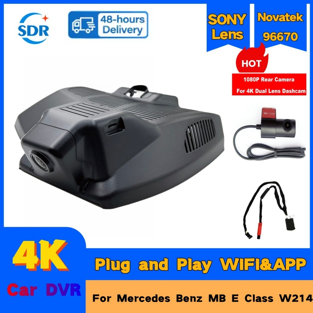 4K UHD New Plug and Play Car DVR Wifi Dash Cam Camera for Mercedes Benz ...