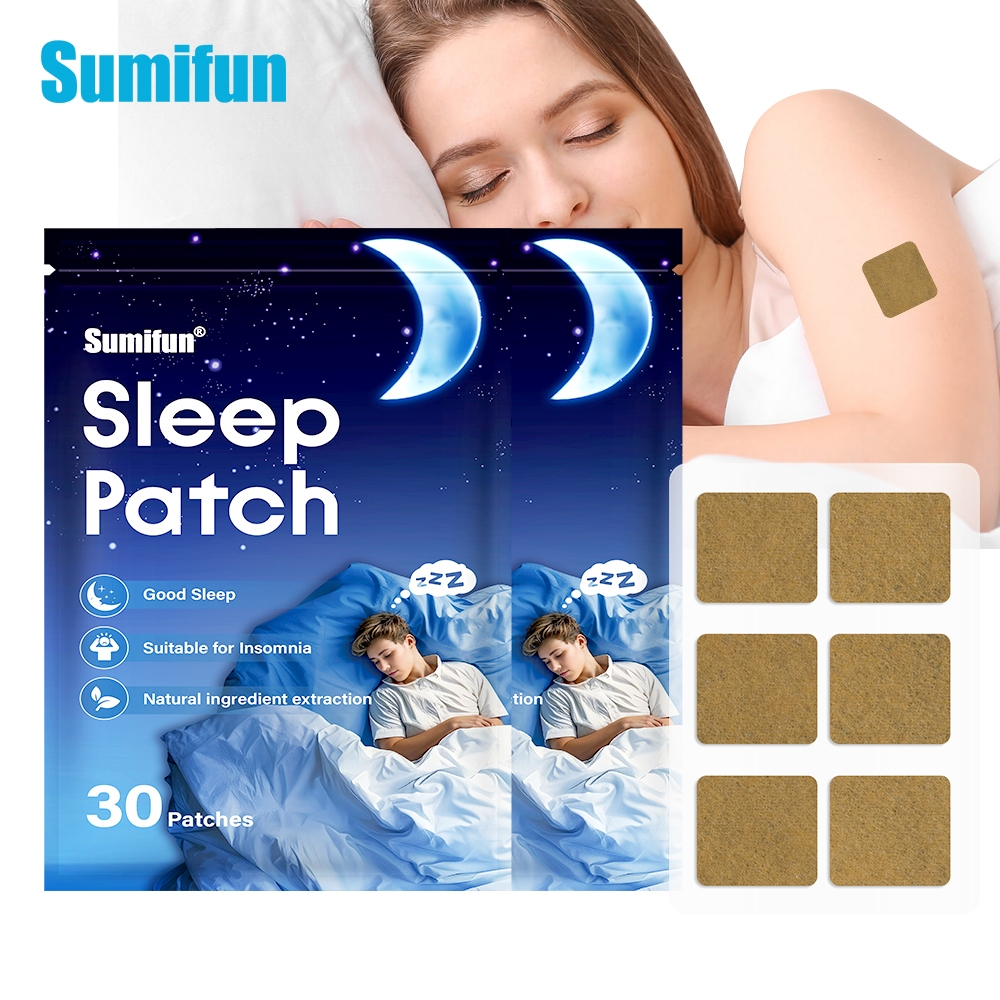 30Pcs Sleep Care Patch Relax Body Relieve Anxiety Pressure Body Health ...