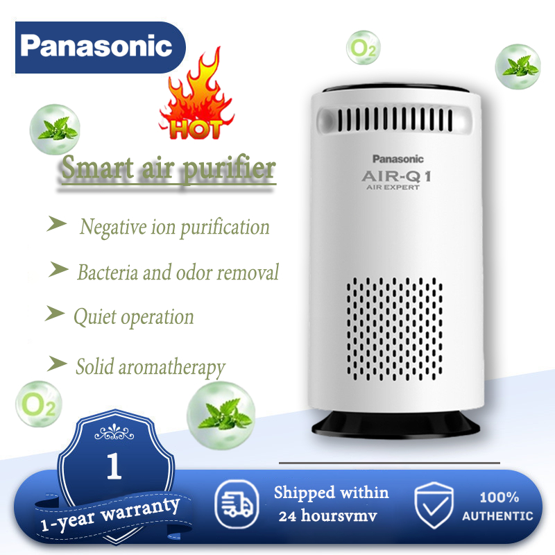 Panasonic Car Air Purifier Compact Design Ultra Quiet Easy to Use ...