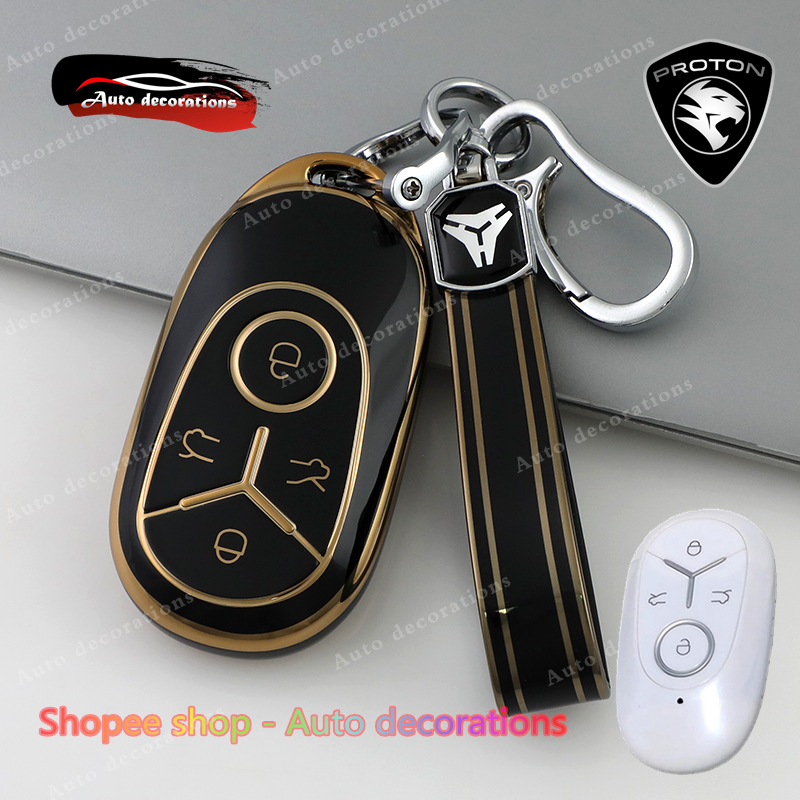 Proton smart car key cover case For Proton eMAS 5 key keychain Key ...
