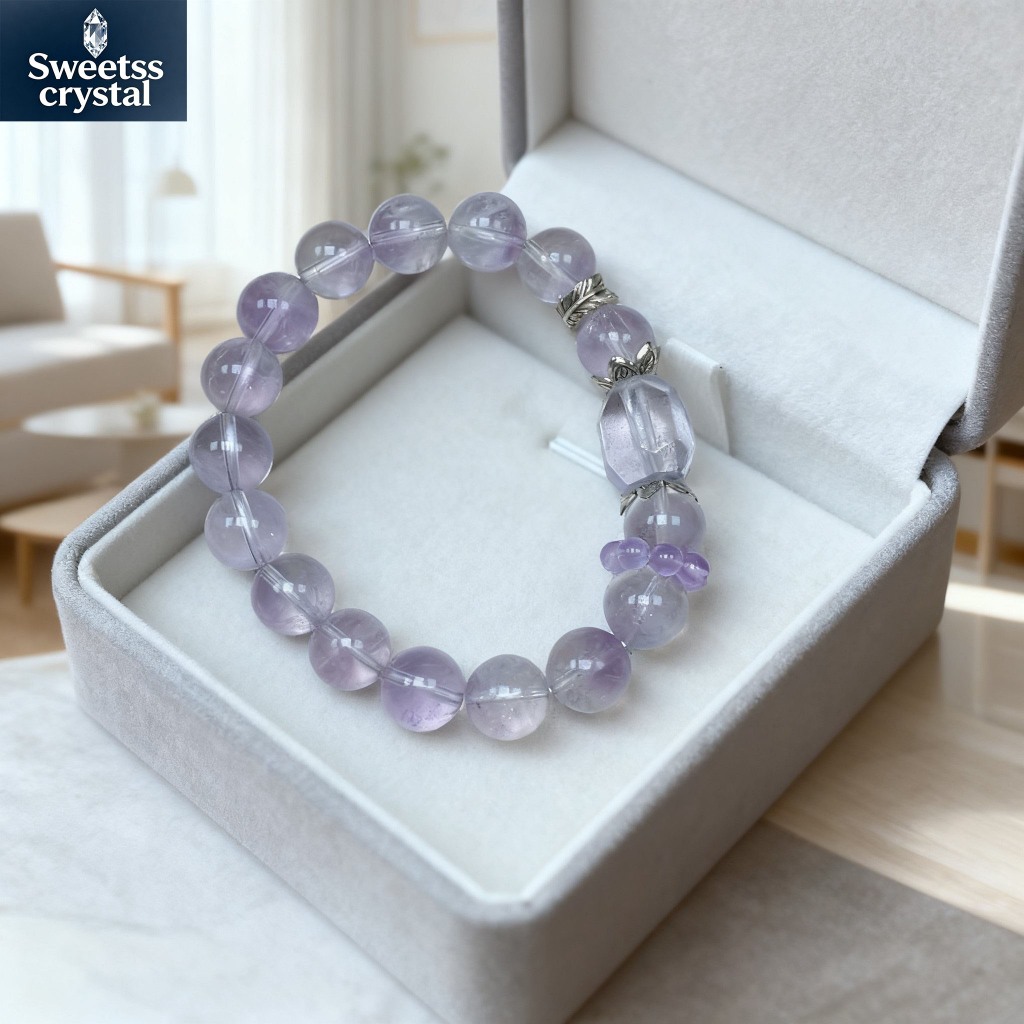 Natural Crystal DIY Original Design Amethyst Conformal Amethyst Running ...