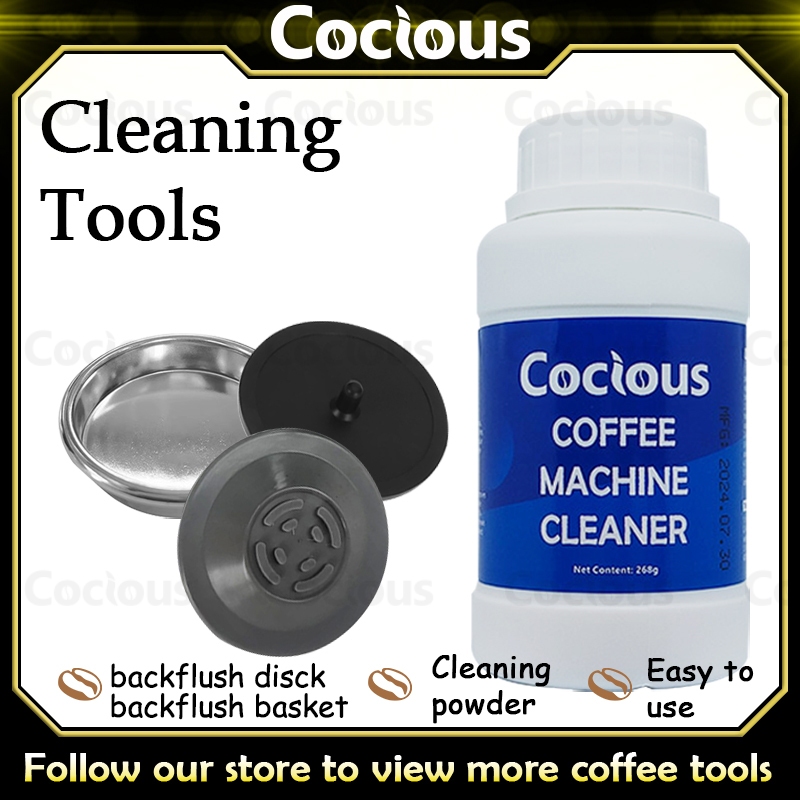 Coffee Maker Cleaning Tool Coffee Backflush Disk Backflush Basket Blind ...