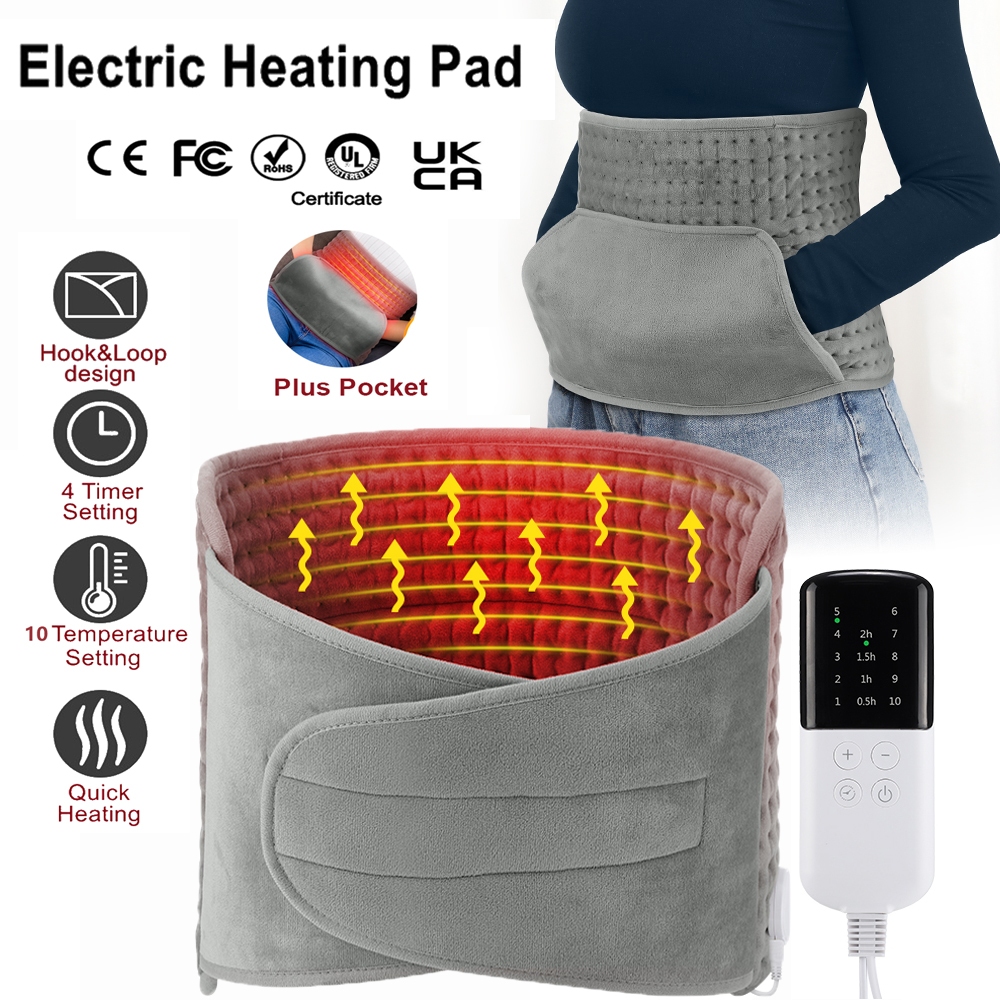 Electric Heating Pad Waist Heating Belt Plus Pocket Electric Blanket ...