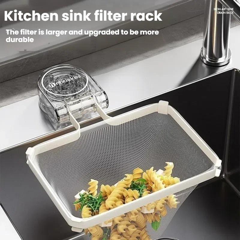 Kitchen Disposable Filter Mesh Leftovers Drain Mesh Rack Household ...