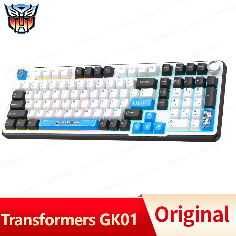 Transformers GK01 Tri-Mode Mechanical Keyboard RGB Backlit Hot ...