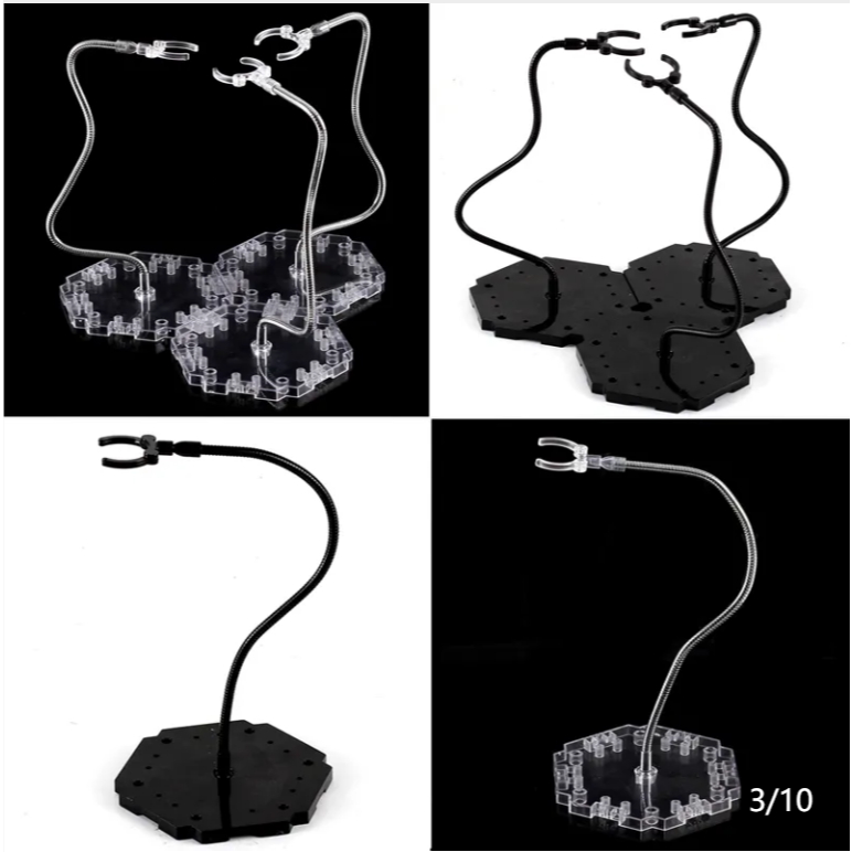 Iron pipe dragon-shaped bracket 1/144 snake bracket universal Gundam ...