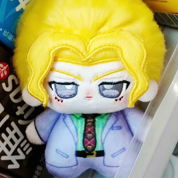 Regalo Fan Anime Jojos Bizarre Adventure Colgante De Peluche Anime JoJo's - Dio Brando, Giorno Giovanna, Jonathan Joestar, 10 Cm, Regalo Para Fans Decoración Anime 10 Cm