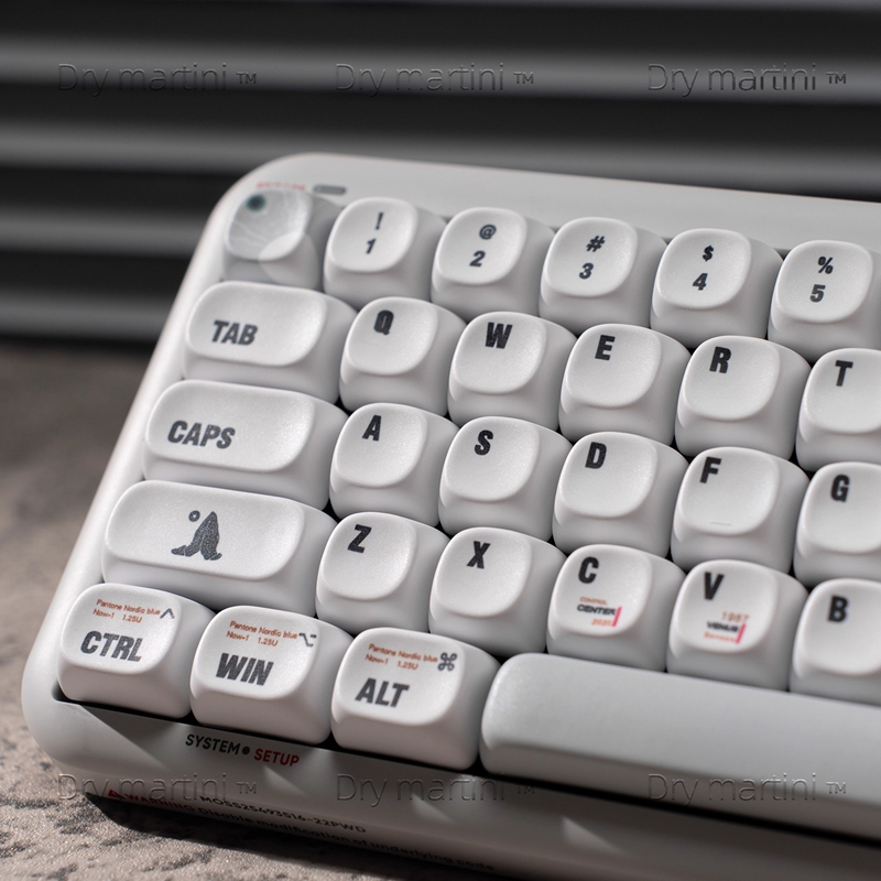 【Keycap Only】Bright Keycaps 134 keys MOA Profile PBT Dye-sub For Cherry ...