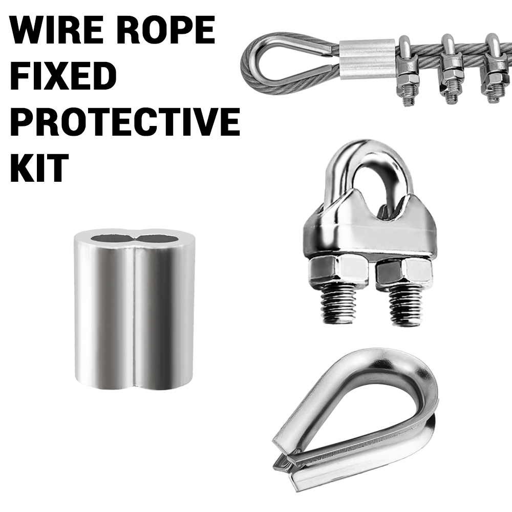 Wire Rope Clamp Wire Rope Adapter Wire Rope Clamp Stainless Steel Ring ...