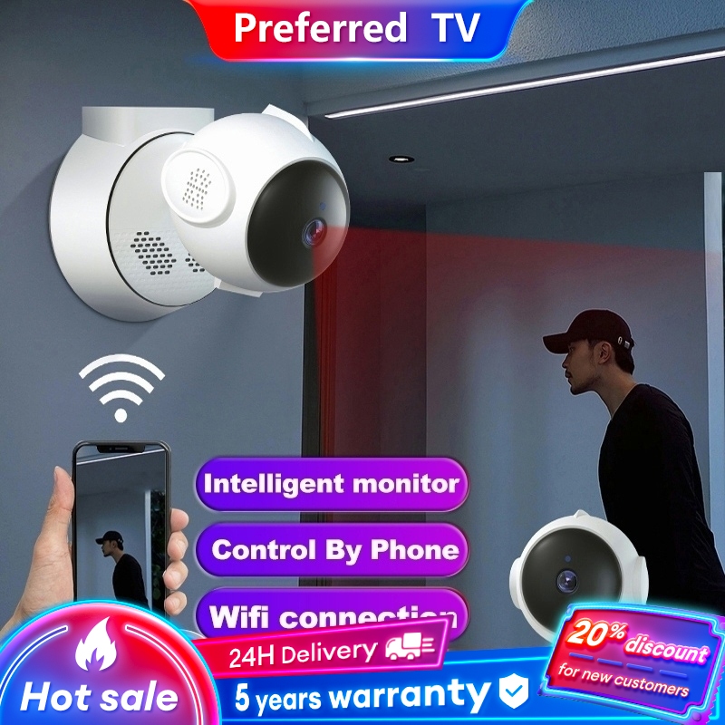 CCTV IP Camera Security Night Vision WiFi Wireless Bulb Network ...