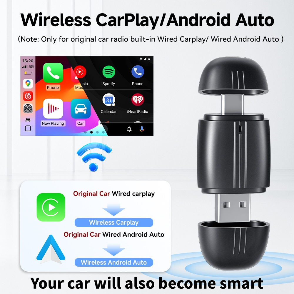 Apple carplay wireless carplay adapter android car player android auto ...