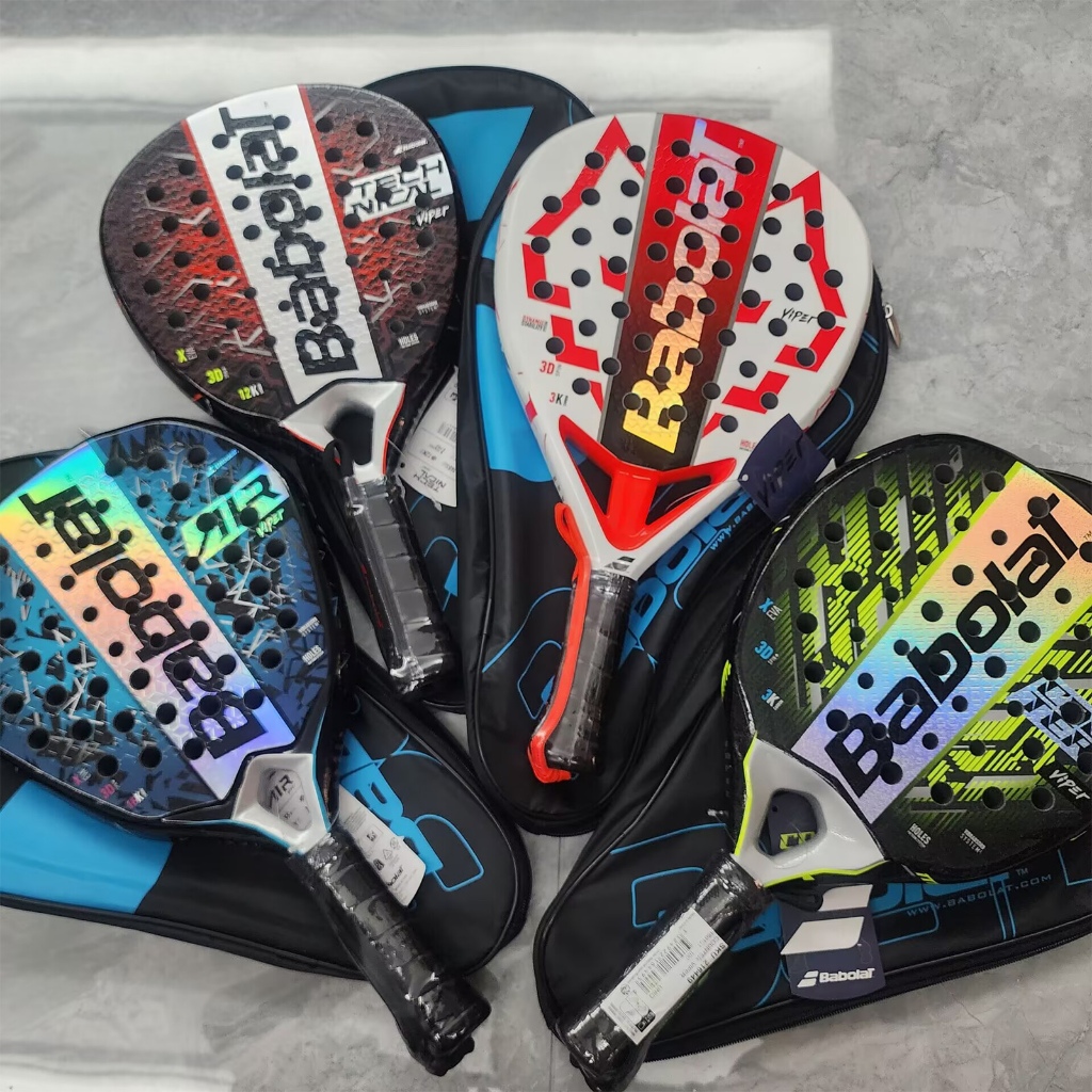 Original Padel Tennis Racket 3K 12k 16K 18K 24K Carbon Fiber Rough ...
