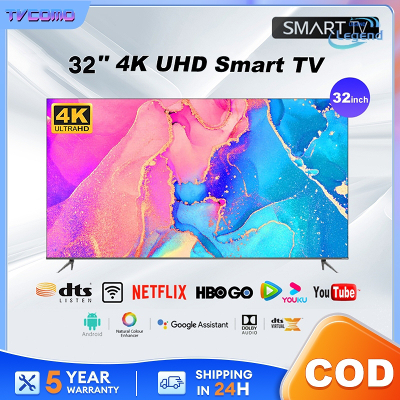 TV Android 32 inch Smart TV 32 inch Televisi LED Full HD 1080P TV WIFI ...
