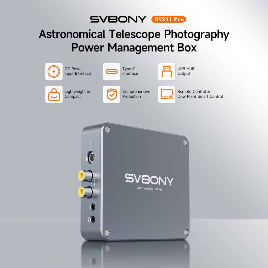 SVBONY SV241 Pro Astro Power Controller Box USB3.0+DC Controller ASCOM ...
