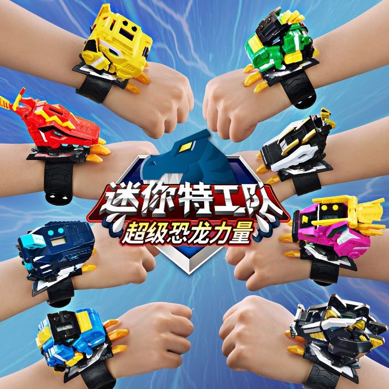Miniforce X Super Dinosaur Power Mech Transformable watch transformer ...