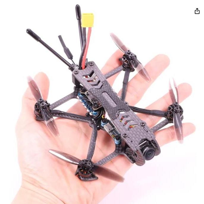 Fi-115 2.5 inch 65MM Propeller Toothpick Frame Kit RC Drone FPV Racing ...