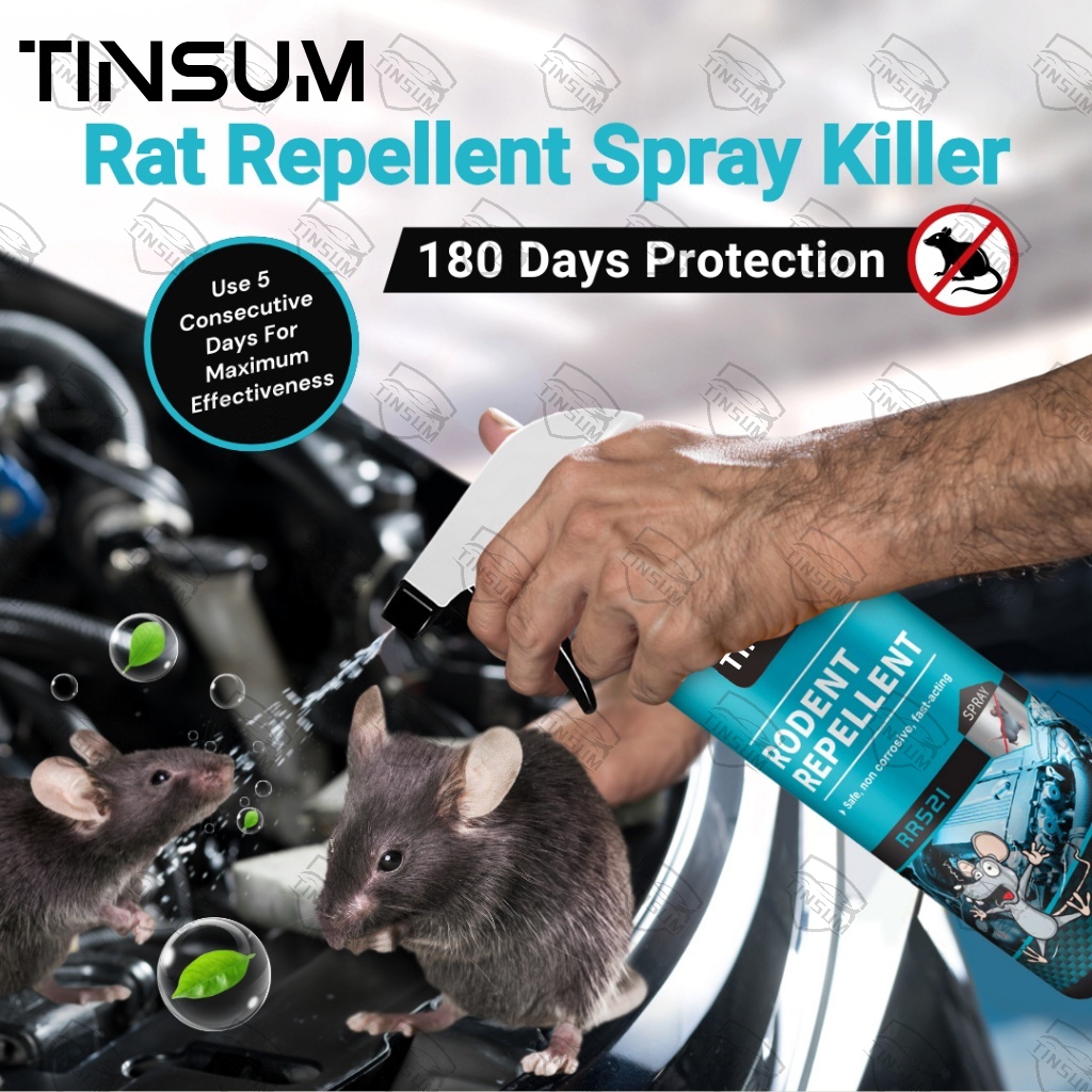 Keep Rats Away Instantly!🐭🚫10 years of no mice SAN penghalau tikus rat  repellent spray tikus imported from Japan with upgraded formula, harmless  to ...