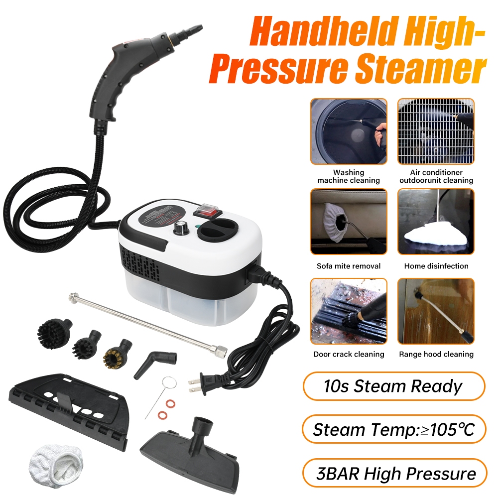 handheld high pressure steamer Temperature 2500W High Pressure Cleaning ...