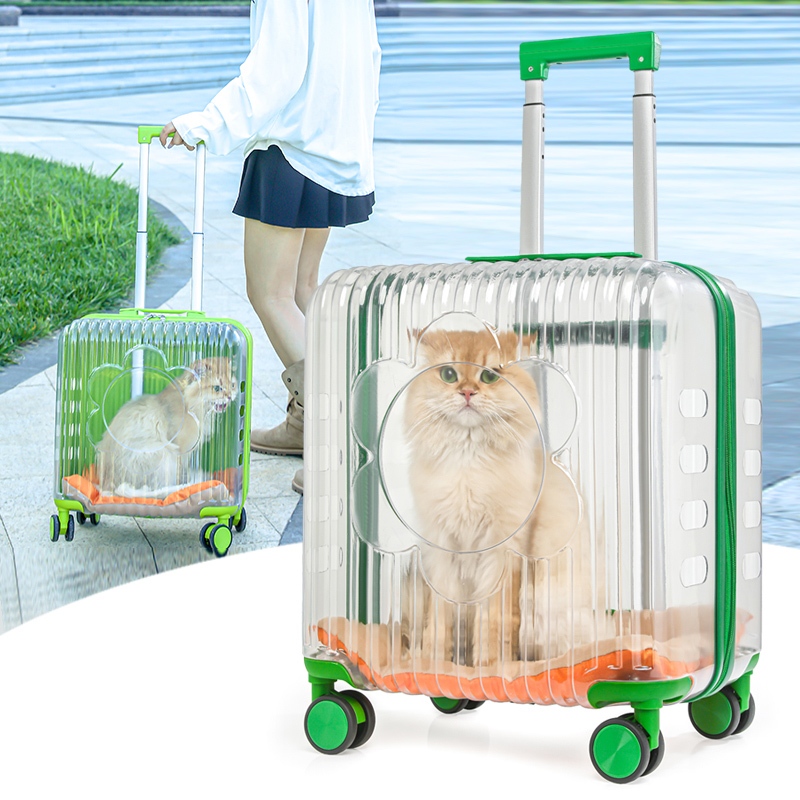 Bag Kucing Transparent Cat Carrier Bag Kucing Cat Travel Beg Kucing Pet ...