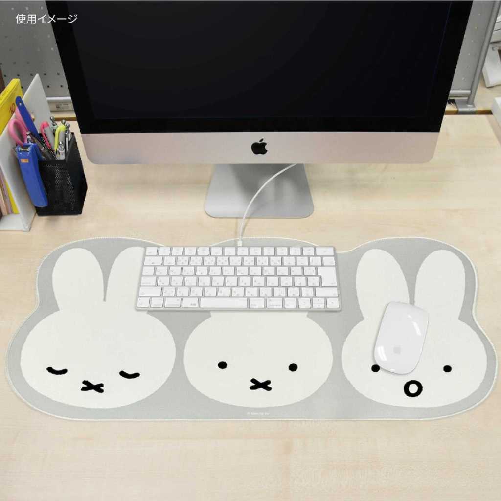 Japanese Miffy Rabbit Mouse Pad Cute Computer Desk Pad Office Computer ...