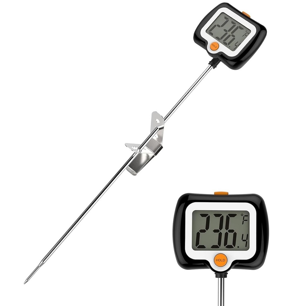 Digital Candy Thermometer with Pot Clip, 10