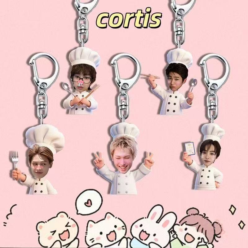 Cortis Merchandise Little Chef Keychain High-value Acrylic Backpack ...
