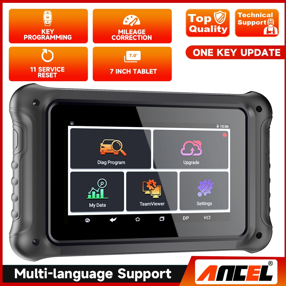 ANCEL DP500 Mileage Correction Cluster Calibration Odometer Adjustment ...