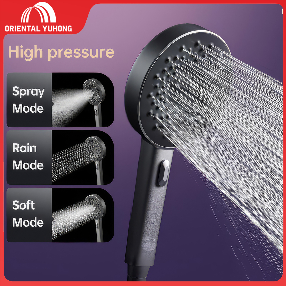 ORIENTAL YUHONG 3Mode High Pressure Shower Head Handheld Large Flow ...