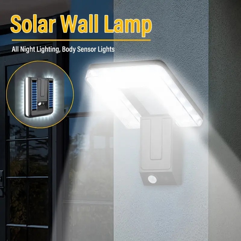 LED Solar Light 6000K Corridor Human Body Induction Lamp Outdoor ...