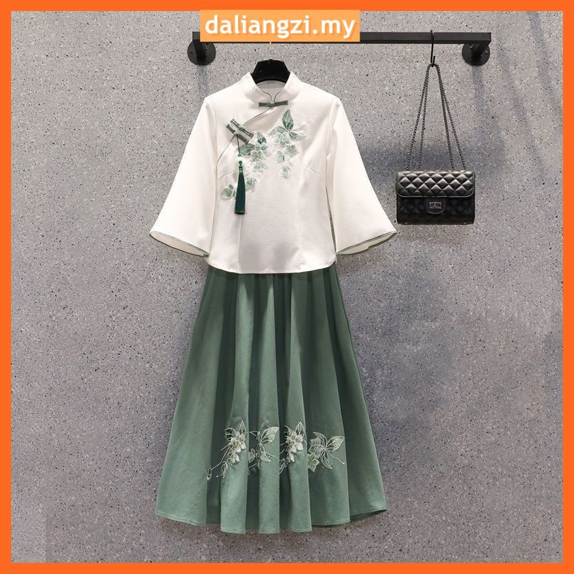 Fat Sister 2025 New Style Plus Size Female Improved Hanfu Suit Female ...