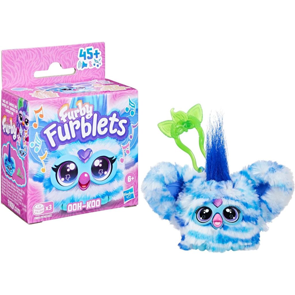 Furbish Électronique Rose Et Blanc - Année 1999 (Figurine Seulement)